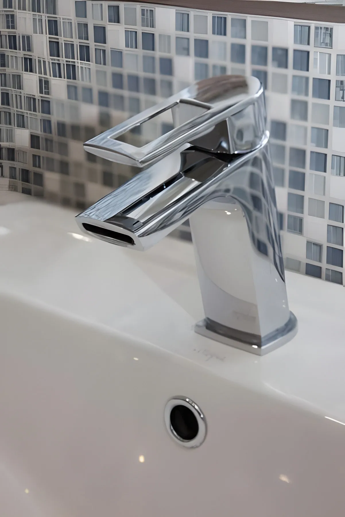 Basin and tap detail