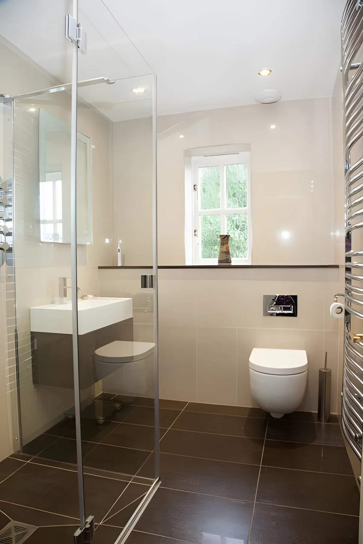 A shower room installed by Aspire
