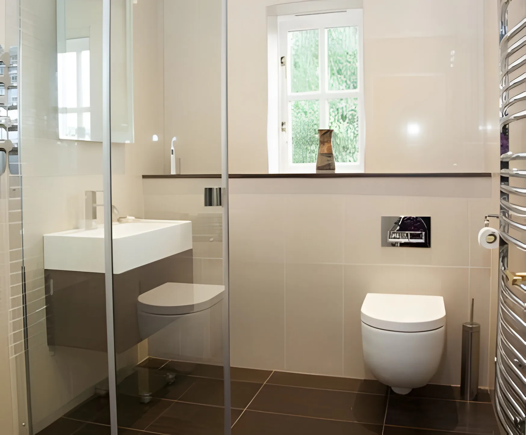 A shower room designed and fitted by Aspire Bathrooms